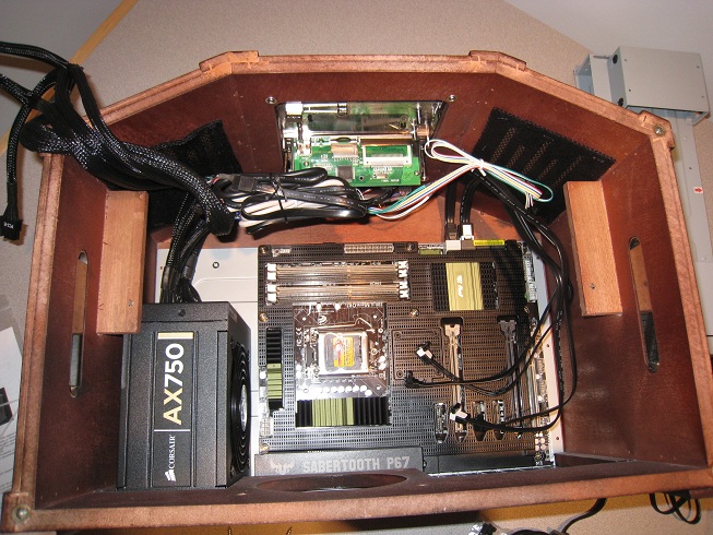 nMedia HTPC 8000 Case and Overclocking Sandy Bridge (Sabertooth P67 ...